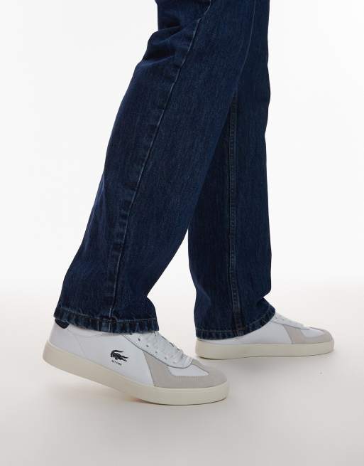 Lacoste – Baseshot Pro – Sneaker in Weiß/Marineblau , 5 von 5