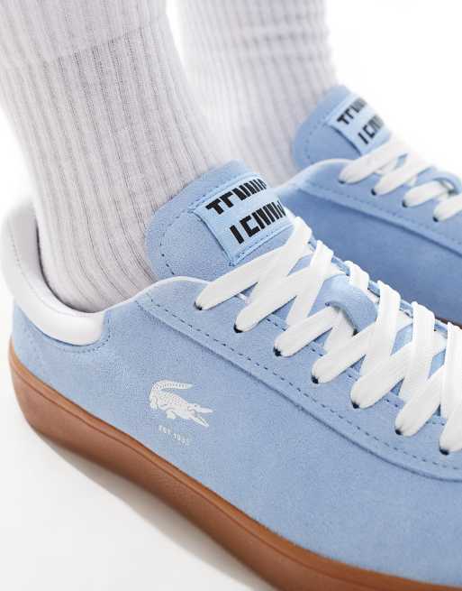 Lacoste blue sneakers deals