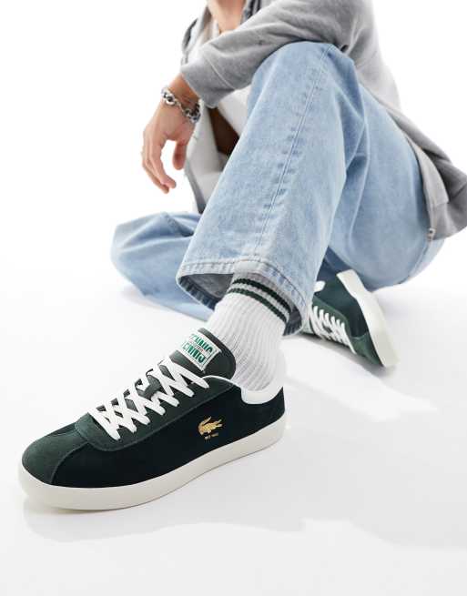 Lacoste Baseshot Sneakers in groen su de