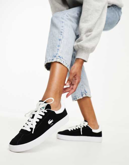 Scarpe lacoste uomo nere sales
