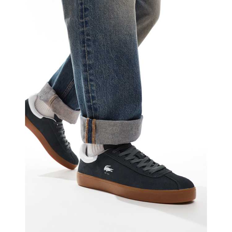 Lacoste lerond nubuck grey hotsell