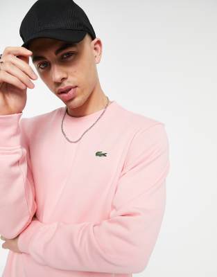 Lacoste pull rose new arrivals