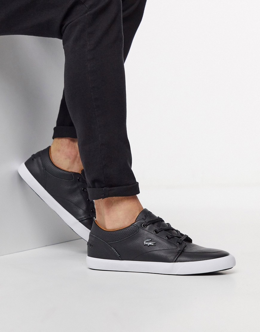 Lacoste - Bayliss vulc - Sneakers in zwart leer