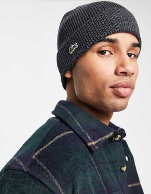 Lacoste Lacoste beanie hat-Grey
