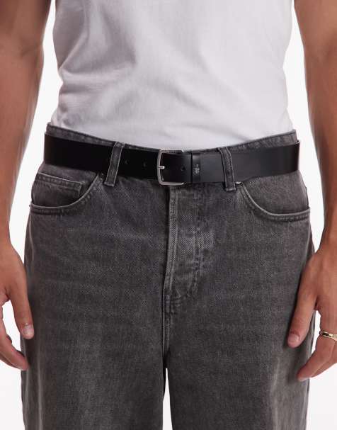 Lacoste belt in black - view 1