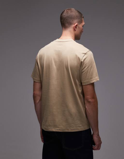 Lacoste – Beżowy T-shirt, 3 z 5
