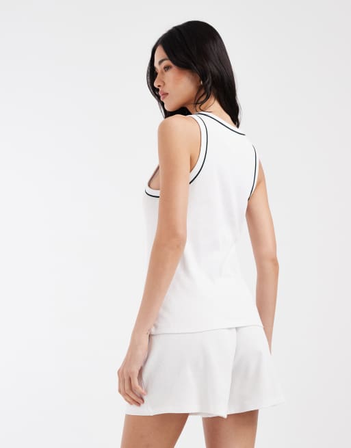 Lacoste – Biała piżama, 4 z 4