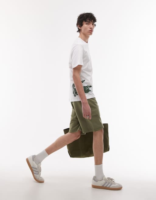 Lacoste – Biały T-shirt z logo, 2 z 4