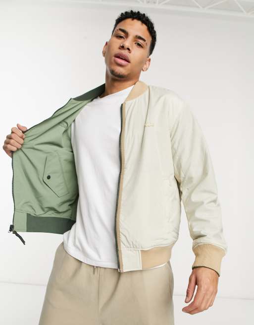 Lacoste reversible bomber jacket new arrivals