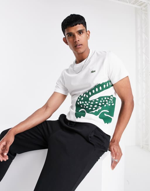 Men's lacoste big croc deals t shirt