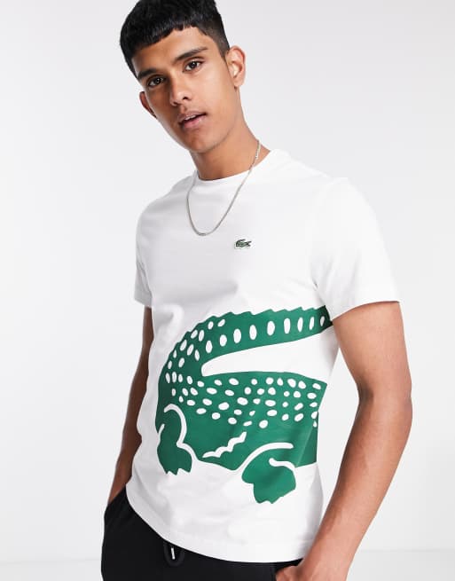 Lacoste large shop croc t shirt