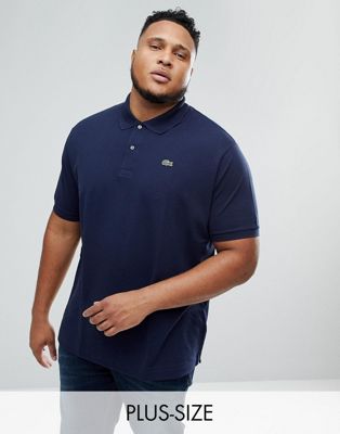 Lacoste Big Fit Logo Polo Shirt in Navy 