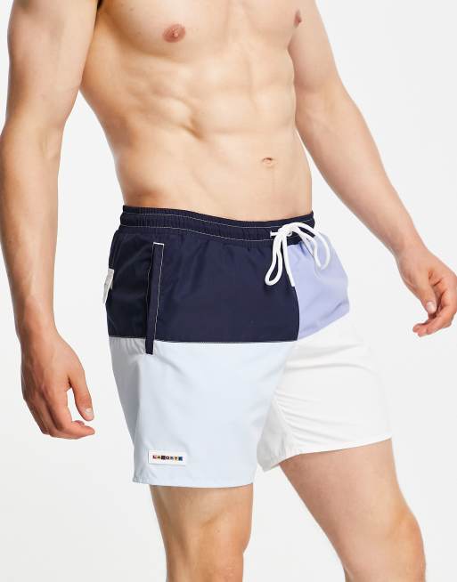 Lacoste colour block swim shorts new arrivals