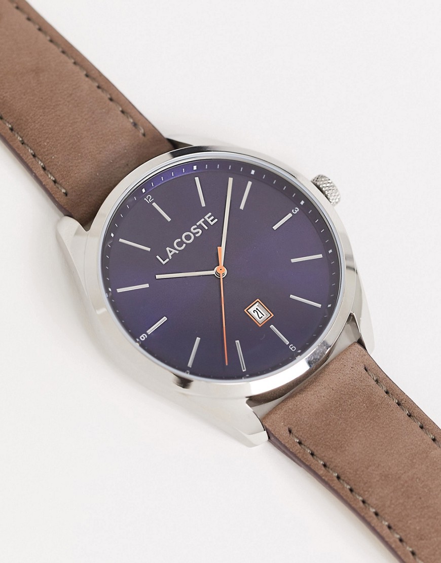 Lacoste Blue Dial Watch-brown