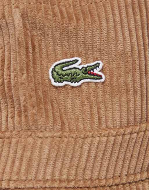 Lacoste - Bob en velours côtelé - Marron, 2 de 3