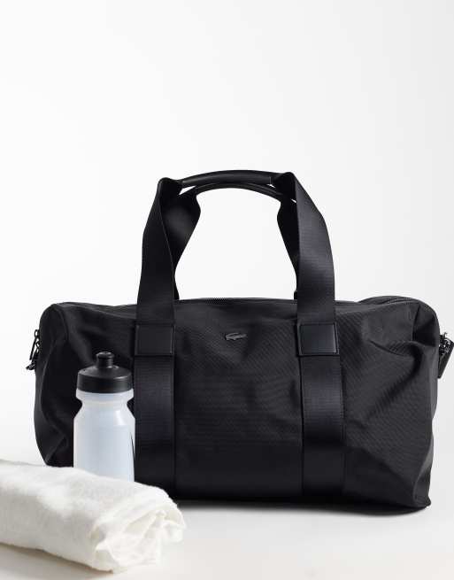 Lacoste - bolsa de viaje negra, 3 de 4