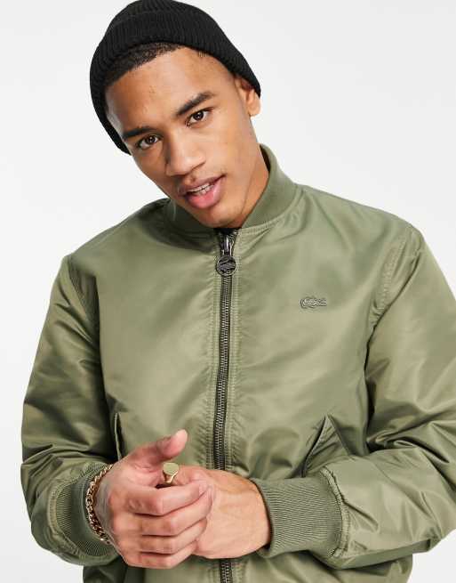 Lacoste khaki clearance jacket