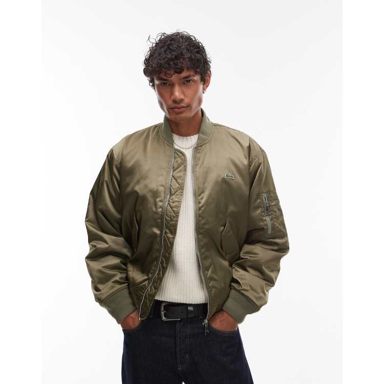 Lacoste MA-1スタイルジャケット ベージュ/カーキ 208989771-1-khaki?$n_750w$&wid