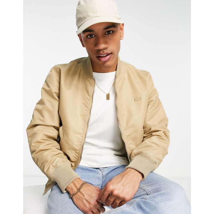 Lacoste jacket stone ASOS