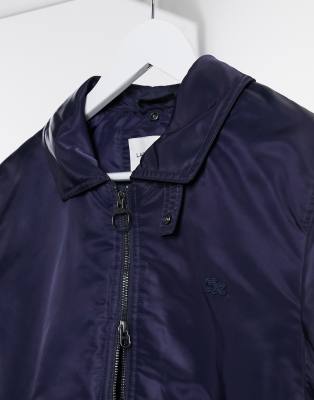 lacoste quilted bomber jacket