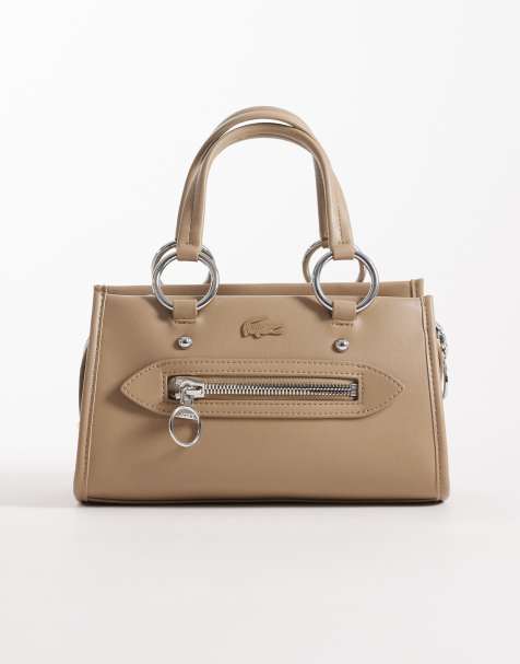 Lacoste - Borsa a mano beige - view 1