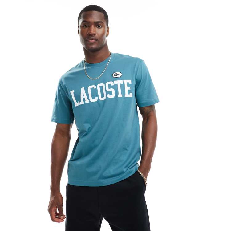 Lacoste t shirt blue hot sale