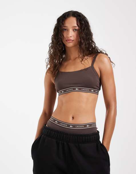 Lacoste - Brun bralette med logo - view 1