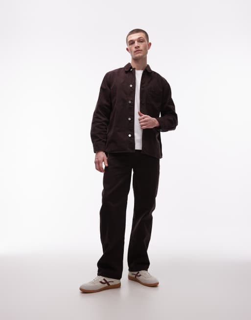 Lacoste - Brun overskjorte i denim - Del af sæt, 2 af 5