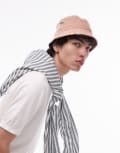 [Lacoste] Lacoste bucket hat in light pink L Pink