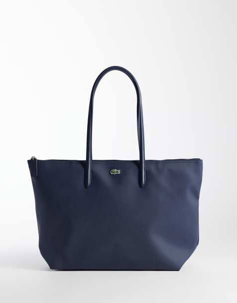 Lacoste - Cabas à logo - Bleu marine - view 1