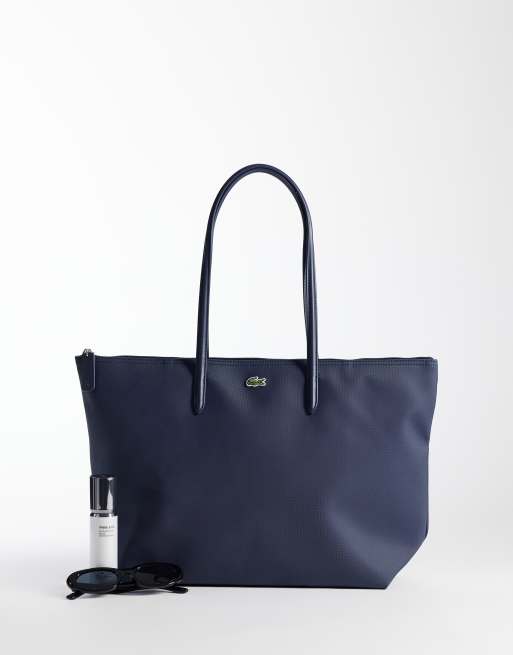 Lacoste - Cabas à logo - Bleu marine, 2 de 4