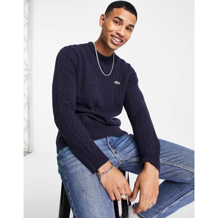 Lacoste discount cropped sweater