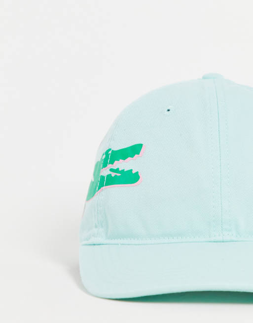 Lacoste - Cappellino color menta con logo a coccodrillo, 2 di 4