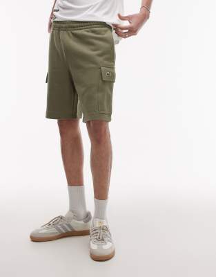 Lacoste Cargo Shorts In Green