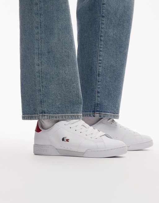 Lacoste carnaby cup sneaker in white