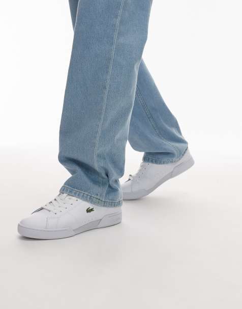 Lacoste carnaby cup sneakers in white - view 1