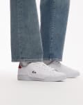 [Lacoste] Lacoste Carnaby Cup sneakers in white 42 Wht/nvy/red