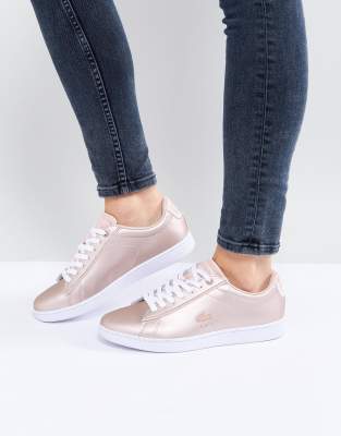 lacoste carnaby evo rose gold