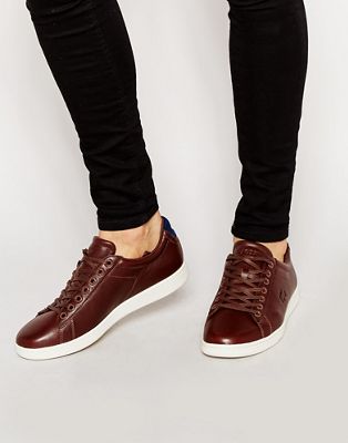lacoste carnaby evo embossed leather