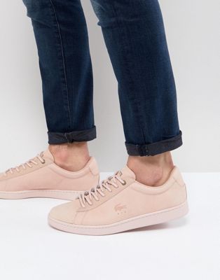 Lacoste Carnaby EVO Sneakers In Pink | ASOS