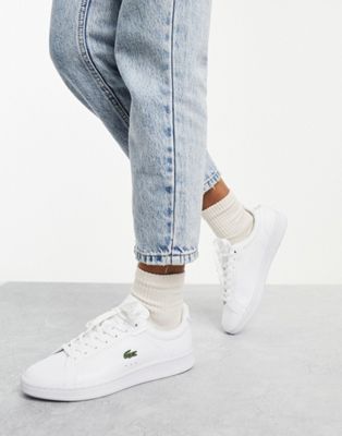 Lacoste Carnaby Pro trainers in white - ASOS Price Checker