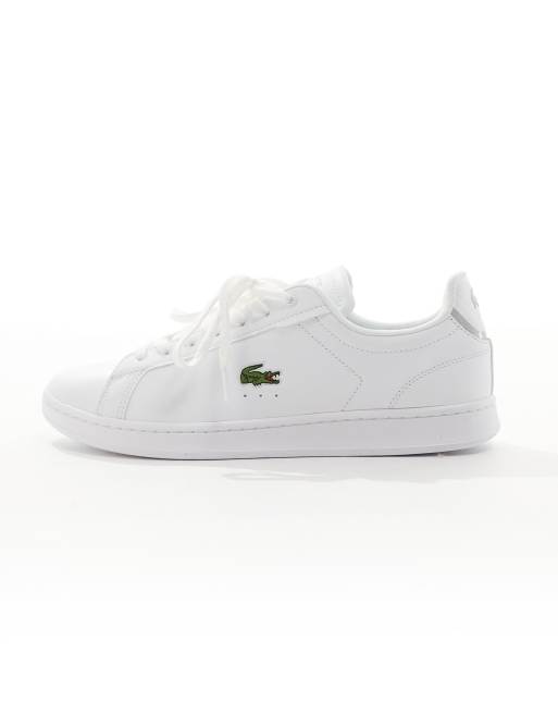 Lacoste carnaby pro bl23 1 sma trainers in white ASOS