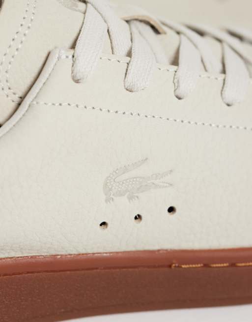Lacoste carnaby set gumsole sneaker in white , 5 of 5