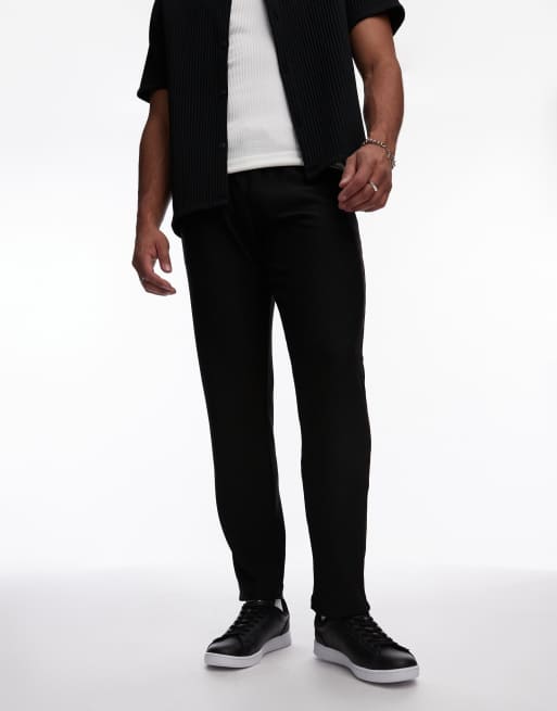 Lacoste - Carnaby - Sneakers in zwart met witte zool
