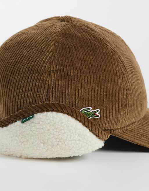 Lacoste casquette à rabats latéraux camel, 2 de 3