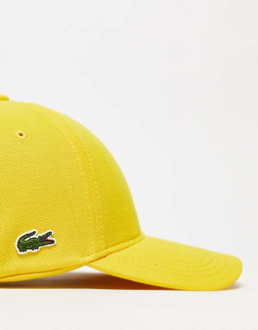 Casquette hotsell jaune lacoste