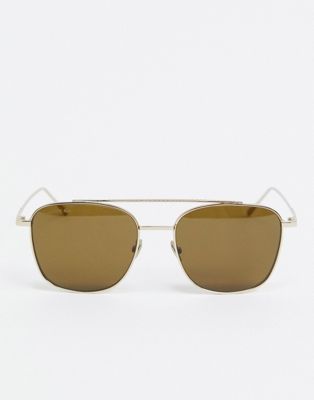 lacoste gold sunglasses