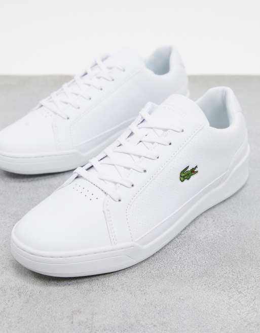 All white outlet lacoste shoes