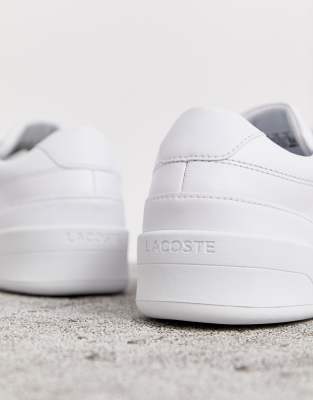 lacoste challenge triple white