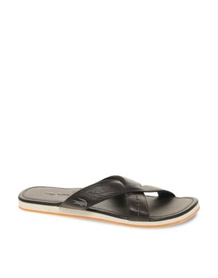 lacoste leather sandals